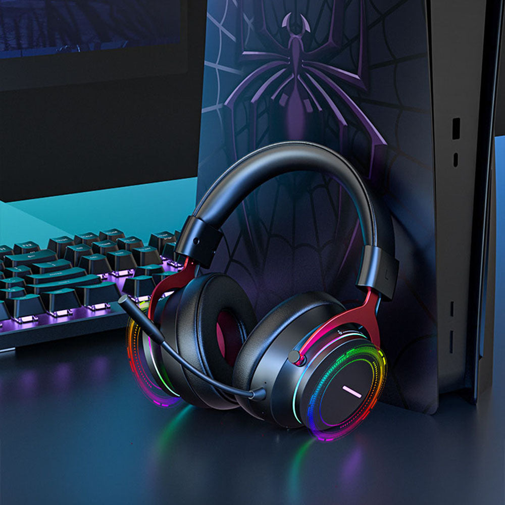 AOLION ALP5068 Gaming-hovedtelefoner kompatible med PS5-konsol 5.8G trådløst Bluetooth-headset AOLION ALP5068 Gaming-hovedtelefoner kompatible med PS5-konsol 5.8G trådløst Bluetooth-headset